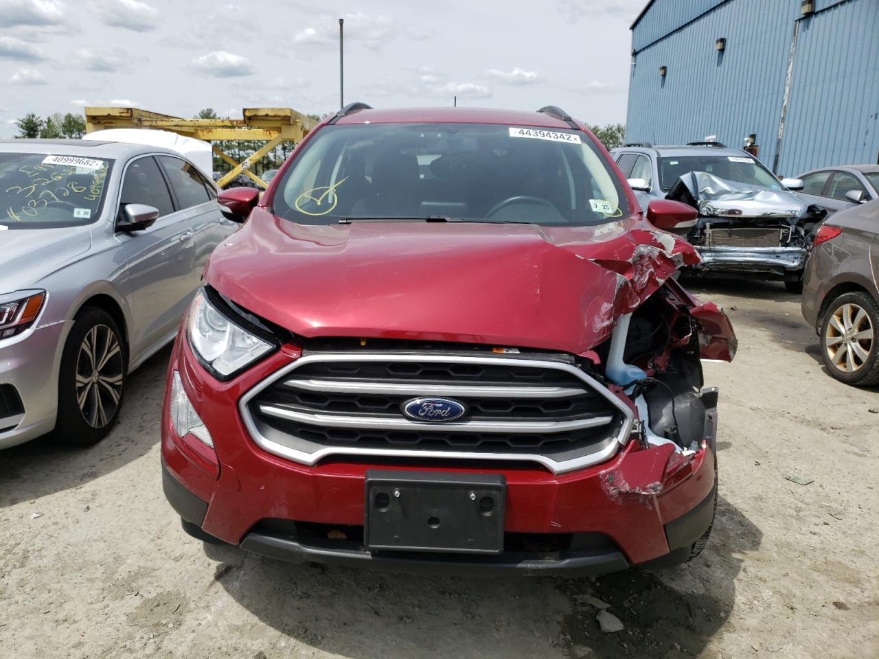 Photo 9 from auction – 2020 FORD ECOSPORT S with VIN MAJ3S2GE5LC359552