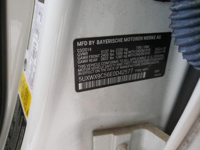 Photo 1 from auction – 2014 BMW X3 XDRIVE2 with VIN 5UXWX9C56E0D42577