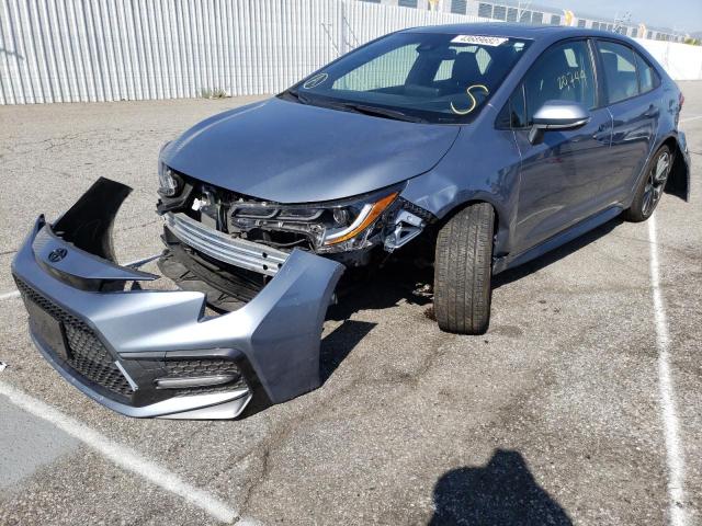 Photo 2 from auction – 2022 TOYOTA COROLLA SE with VIN JTDM4MCE6NJ085030