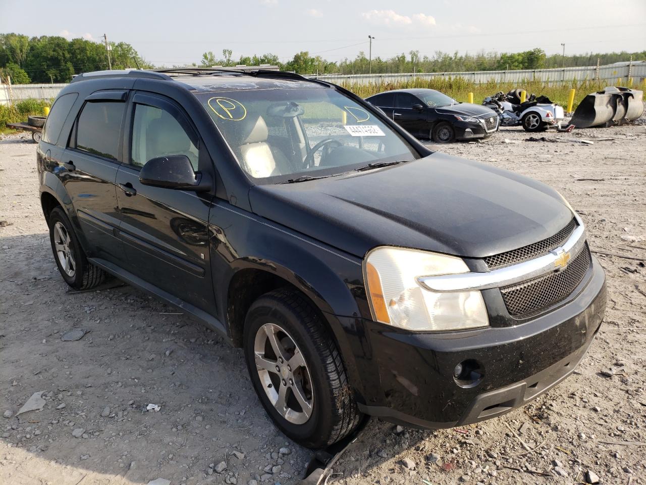 CHEVROLET EQUINOX LT 2007 with VIN 2CNDL73F576046602 - Photo from auction