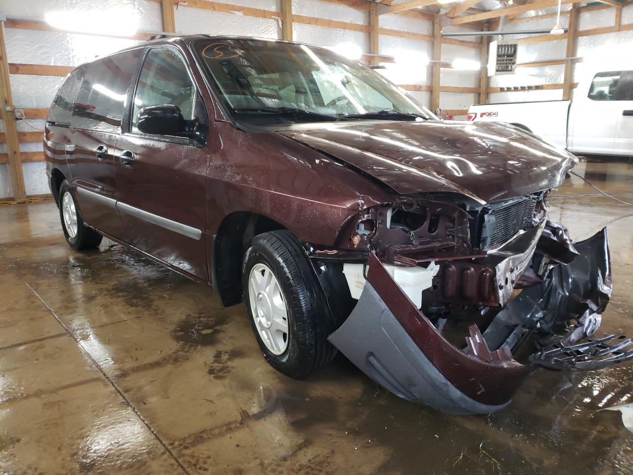 FORD WINDSTAR L 2000 with VIN 2FMZA5145YBD02005 - Photo from auction