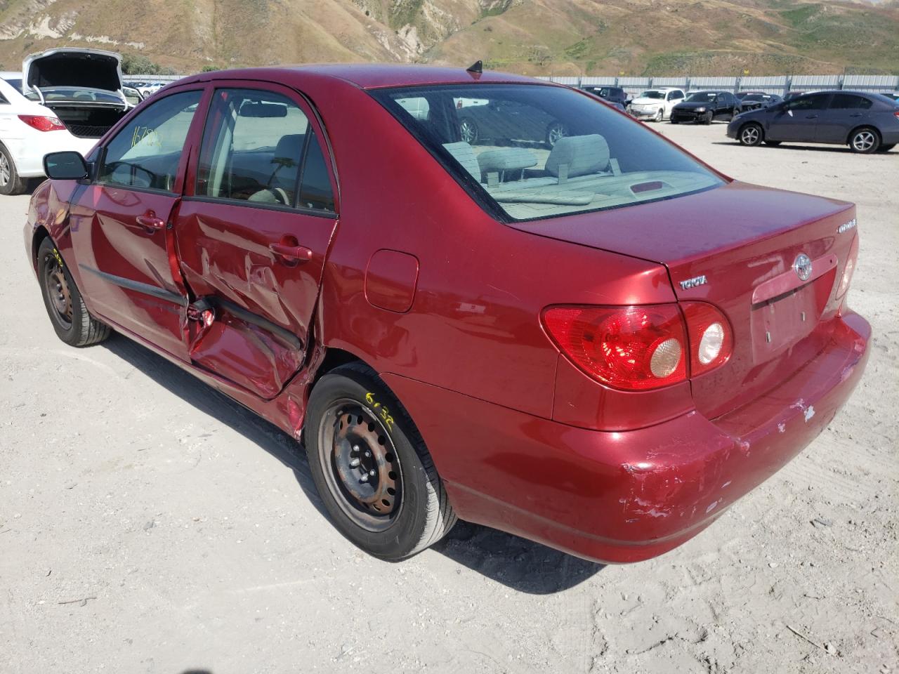 Photo 3 from auction – 2007 TOYOTA COROLLA CE with VIN JTDBR32E470108382