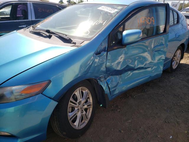 Photo 9 from auction – 2010 HONDA INSIGHT EX with VIN JHMZE2H76AS012034