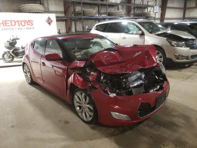 HYUNDAI VELOSTER 2012 with VIN KMHTC6AD2CU055115 - Photo from auction
