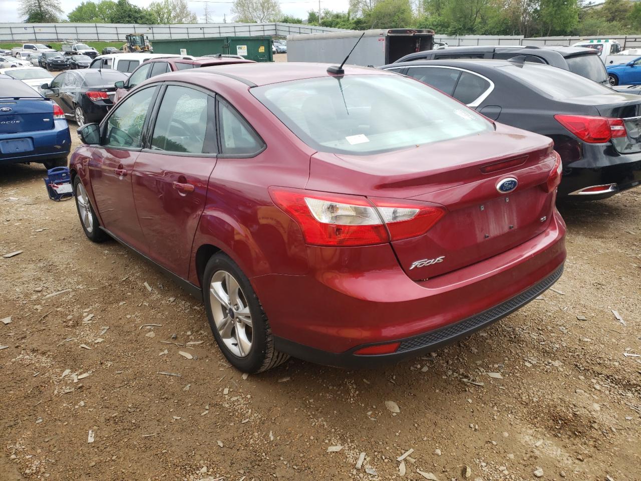 Photo 3 from auction – 2014 FORD FOCUS SE with VIN 1FADP3F22EL318978