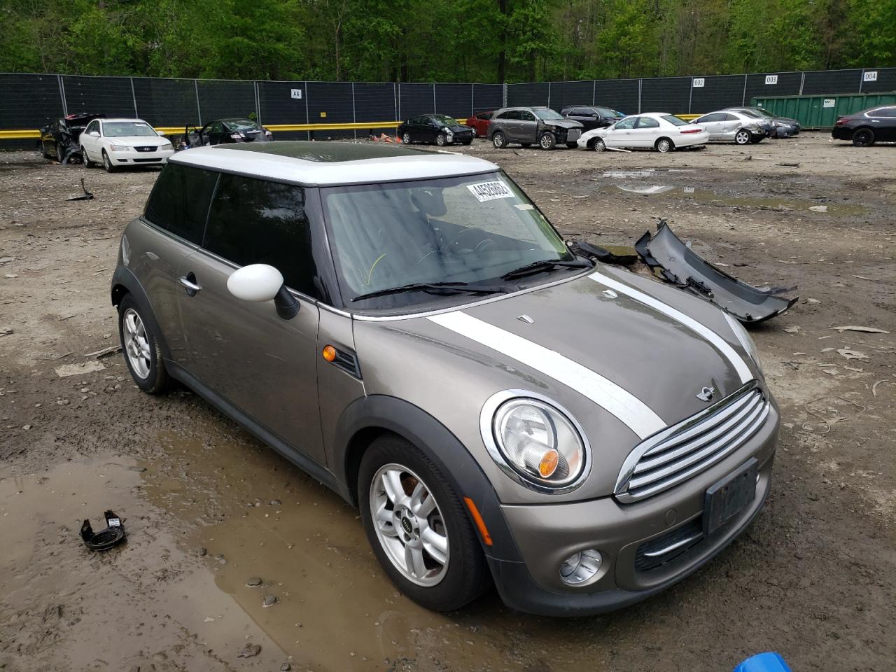 MINI COOPER 2012 with VIN WMWSU3C52CT540309 - Photo from auction