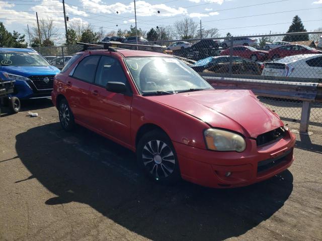SUBARU IMPREZA TS 2004 with VIN JF1GG65554H804812 - Photo from auction