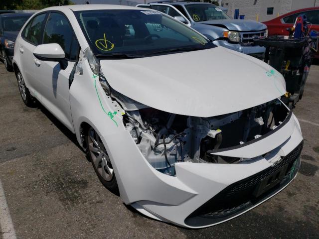 TOYOTA COROLLA LE 2020 with VIN 5YFEPRAE4LP105019 - Photo from auction