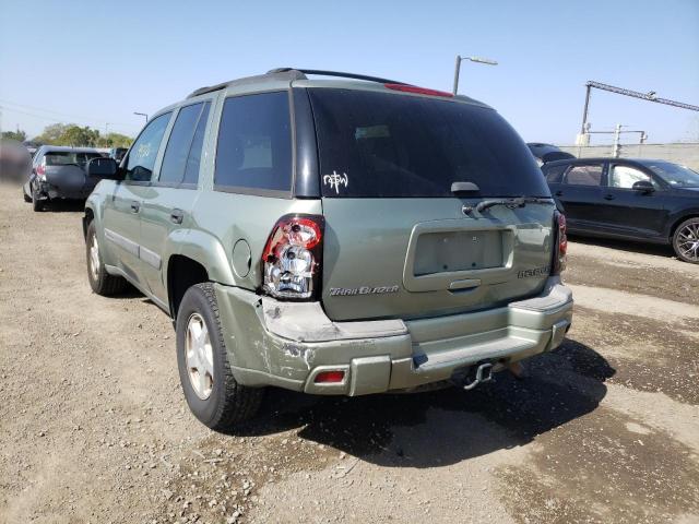 Photo 9 from auction – 2003 CHEVROLET TRAILBLAZE with VIN 1GNDS13S732276271