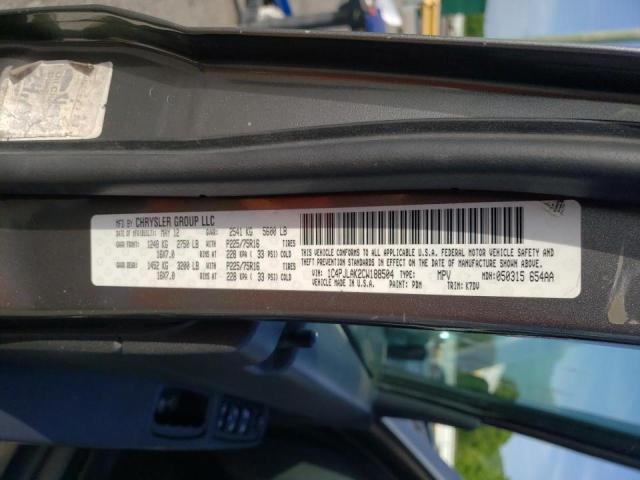 Photo 10 from auction – 2012 JEEP LIBERTY with VIN 1C4PJLAK2CW188504
