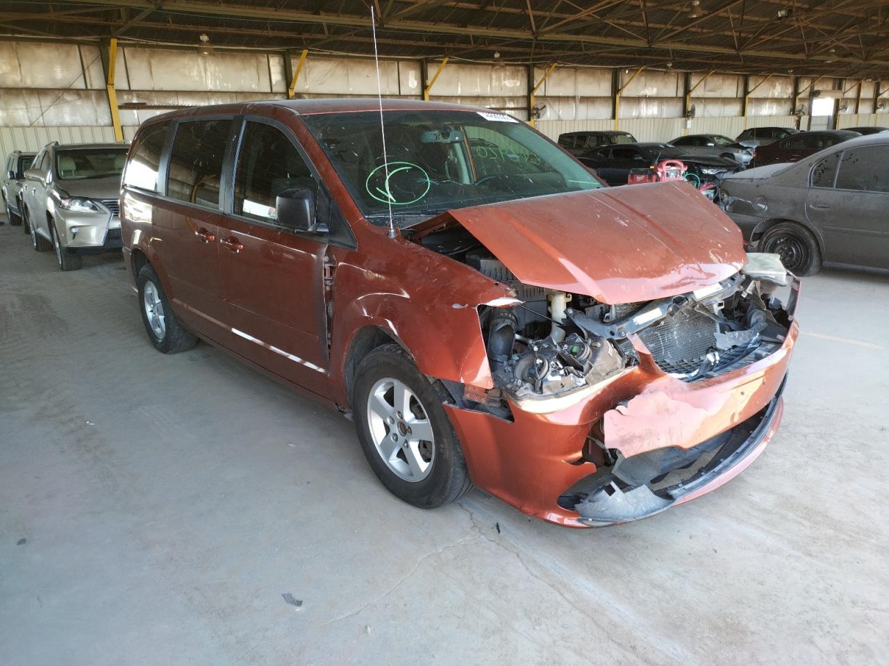 DODGE GRAND CARA 2012 with VIN 2C4RDGBG0CR218738 - Photo from auction