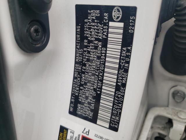 Photo 10 from auction – 2016 TOYOTA CAMRY LE with VIN 4T1BF1FK7GU159490