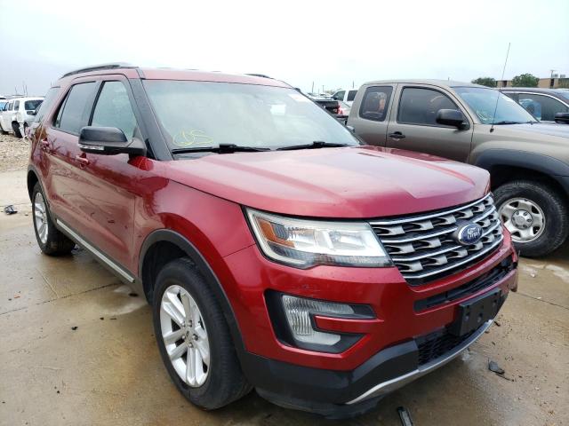 FORD EXPLORER X 2016 with VIN 1FM5K7DH6GGD12863 - Photo from auction