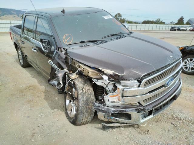 FORD F150 SUPER 2018 with VIN 1FTEW1EG6JFE49231 - Photo from auction