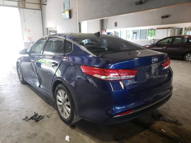 Photo 3 from auction – 2016 KIA OPTIMA EX with VIN 5XXGU4L37GG087100