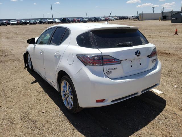Photo 3 from auction – 2011 LEXUS CT 200 with VIN JTHKD5BH7B2032303