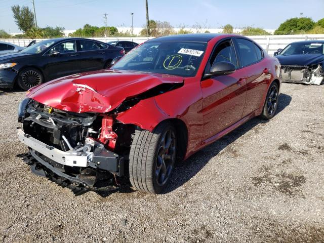 Photo 2 from auction – 2017 ALFA ROMEO GIULIA TI with VIN ZARFAECNXH7533395