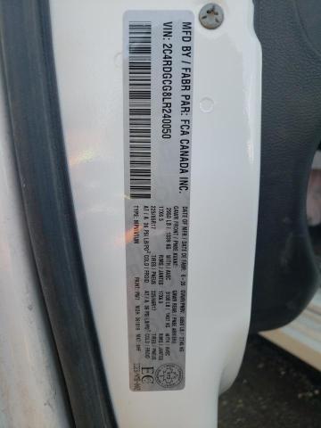 Photo 10 from auction – 2020 DODGE GRAND CARA with VIN 2C4RDGCG8LR240050