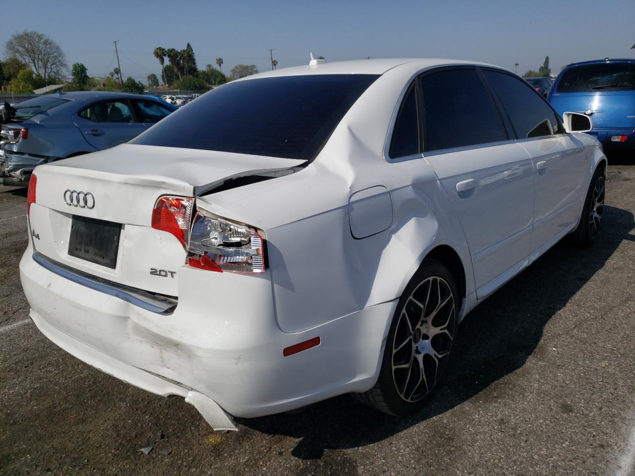 Photo 4 from auction – 2008 AUDI A4 2.0T with VIN WAUAF78E98A164264