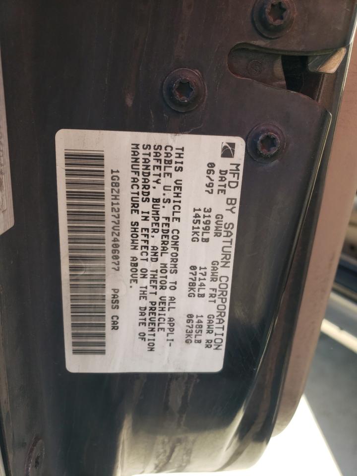 Photo 10 from auction – 1997 SATURN SC2 with VIN 1G8ZH1277VZ406077