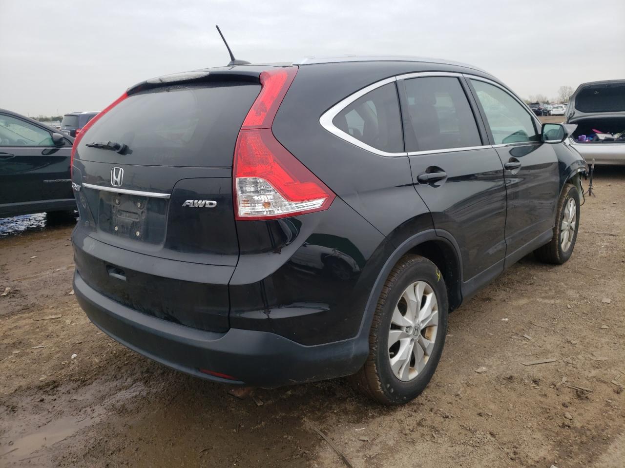 Photo 4 from auction – 2012 HONDA CR-V EXL with VIN 5J6RM4H74CL056511
