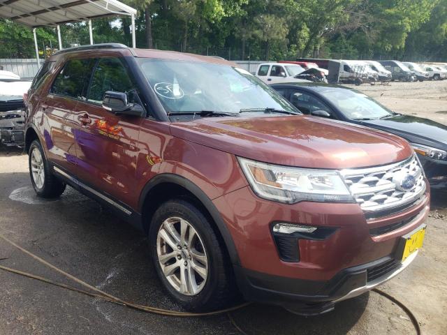 FORD EXPLORER X 2018 with VIN 1FM5K8D88JGC14995 - Photo from auction