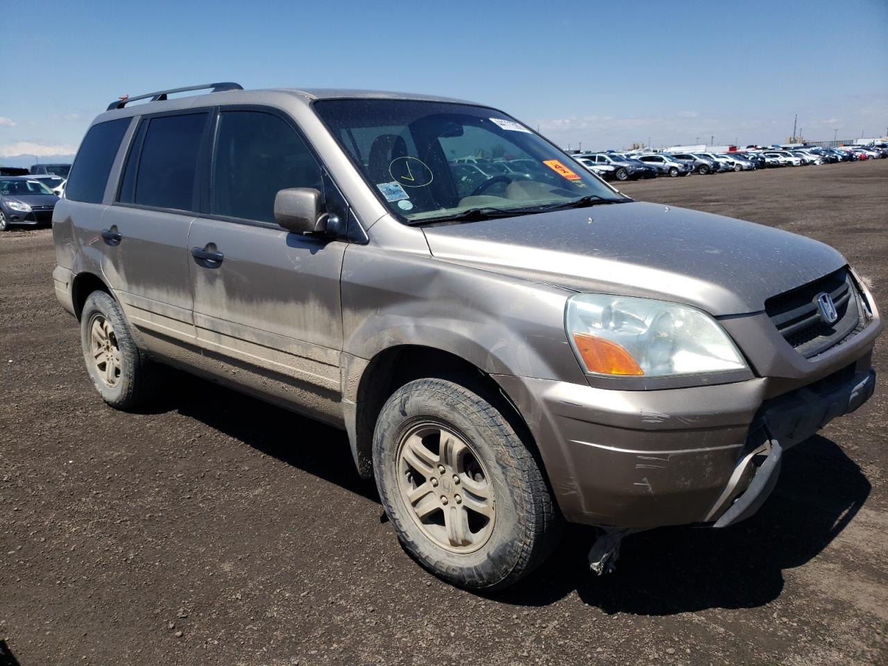 Photo 1 from auction – 2004 HONDA PILOT EXL with VIN 2HKYF18594H614660