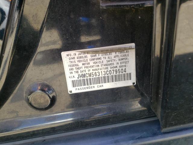 Photo 10 from auction – 2003 HONDA ACCORD with VIN JHMCM56313C079504