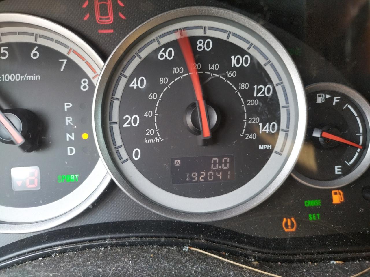 Photo 8 from auction – 2005 SUBARU LEGACY OUT with VIN 4S4BP86C854380396