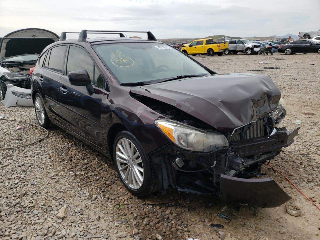SUBARU IMPREZA LI 2013 with VIN JF1GPAK64DH802954 - Photo from auction