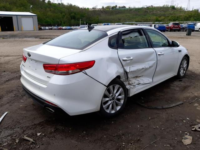 Photo 4 from auction – 2017 KIA OPTIMA EX with VIN 5XXGU4L31HG150970