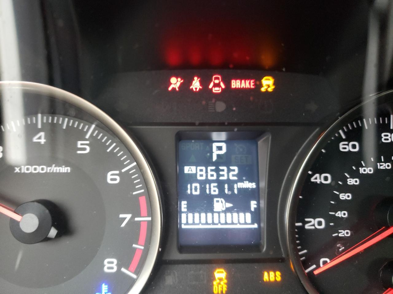 Photo 8 from auction – 2016 SUBARU IMPREZA PR with VIN JF1GPAB65G8311295