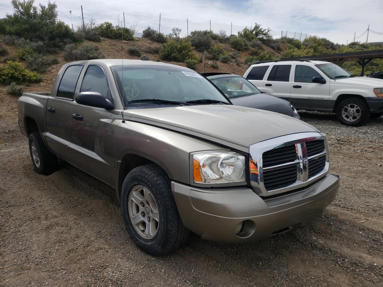 DODGE DAKOTA QUA 2007 with VIN 1D7HW48P87S176289 - Photo from auction