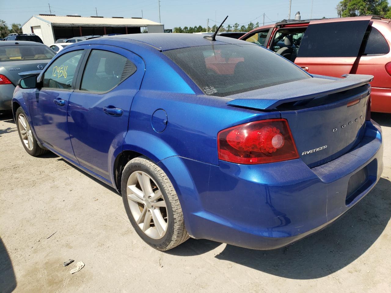 Photo 3 from auction – 2012 DODGE AVENGER SE with VIN 1C3CDZAG9CN314159