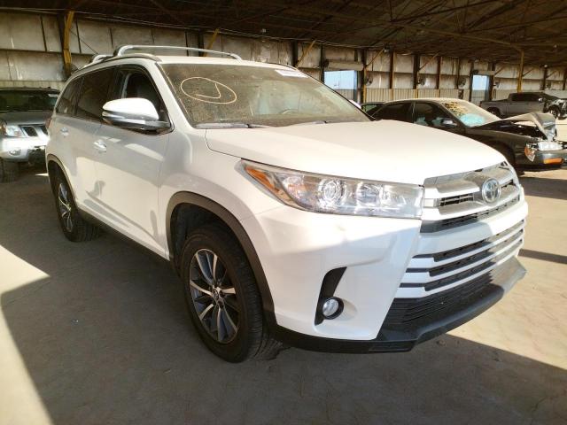 TOYOTA HIGHLANDER 2019 with VIN 5TDKZRFH4KS570924 - Photo from auction