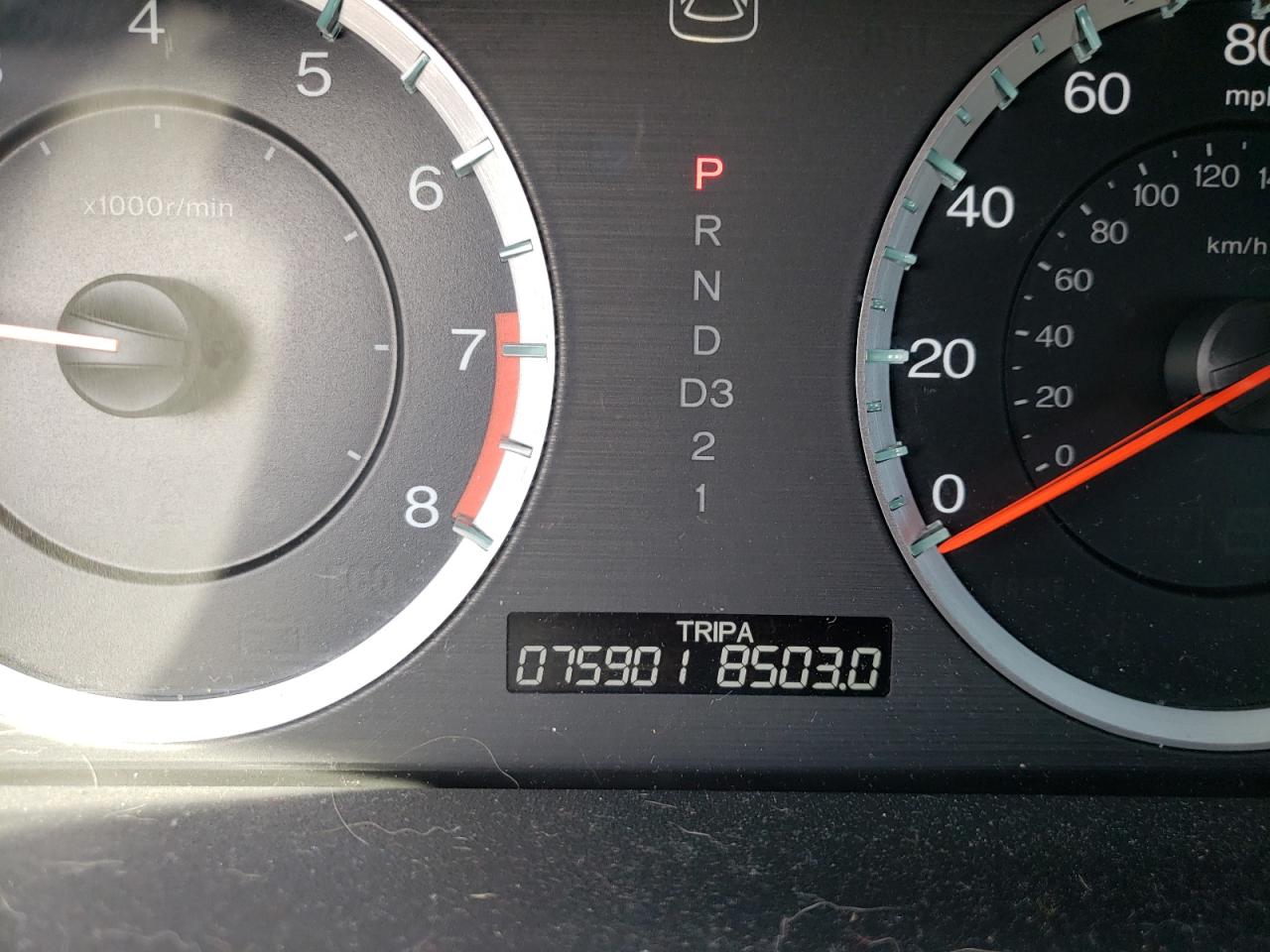 Photo 8 from auction – 2010 HONDA ACCORD LX with VIN 1HGCP2F36AA076597