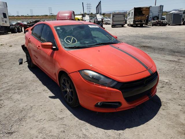 DODGE DART SXT 2016 with VIN 1C3CDFBB3GD717955 - Photo from auction