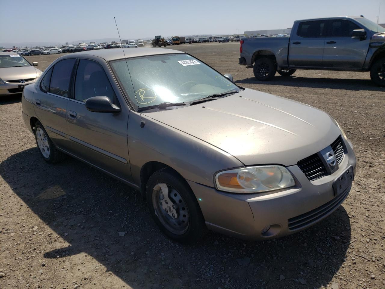 NISSAN SENTRA 2005 with VIN 3N1CB51D05L596729 - Photo from auction