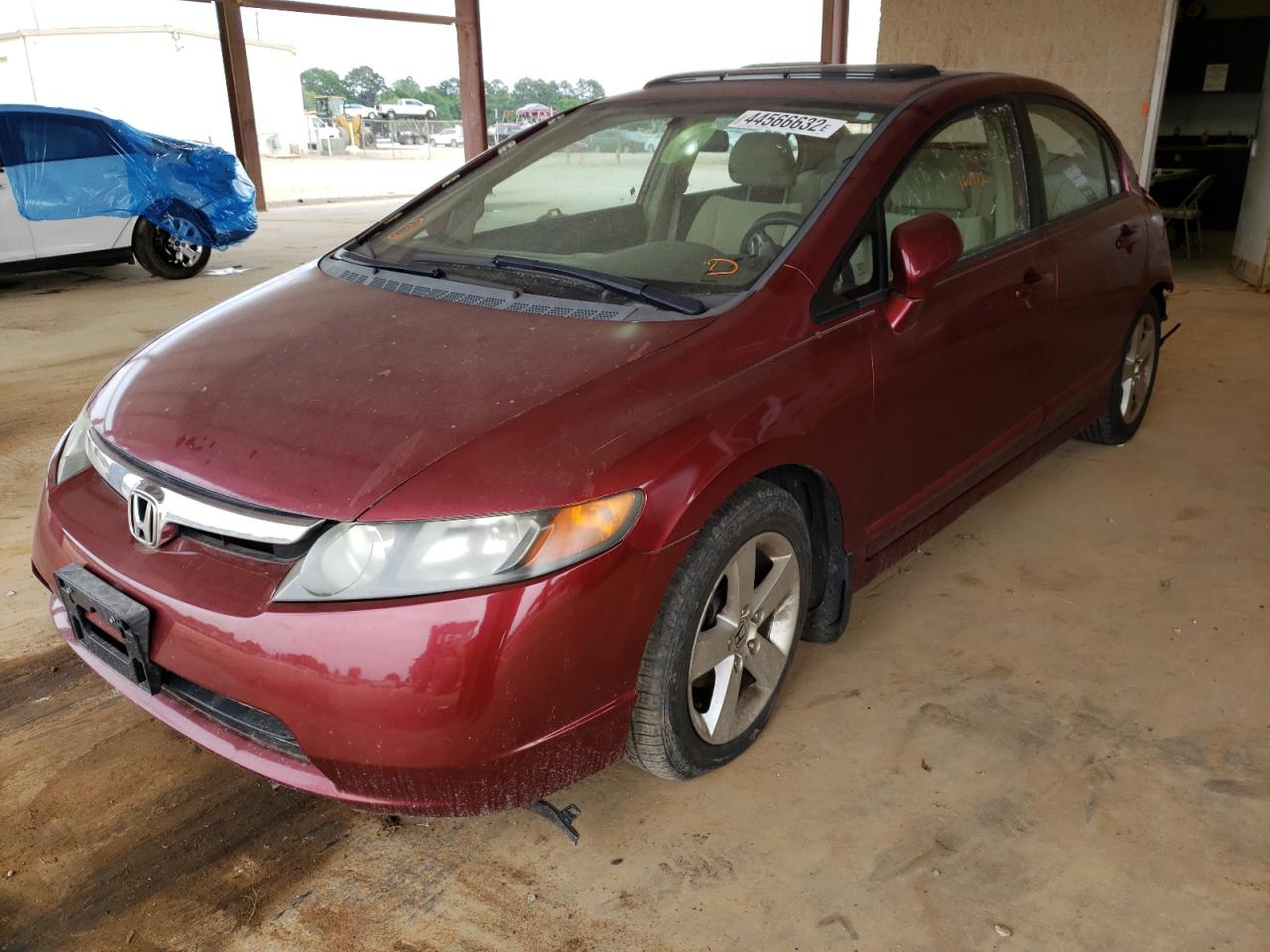 Photo 2 from auction – 2007 HONDA CIVIC EX with VIN 1HGFA16807L071607