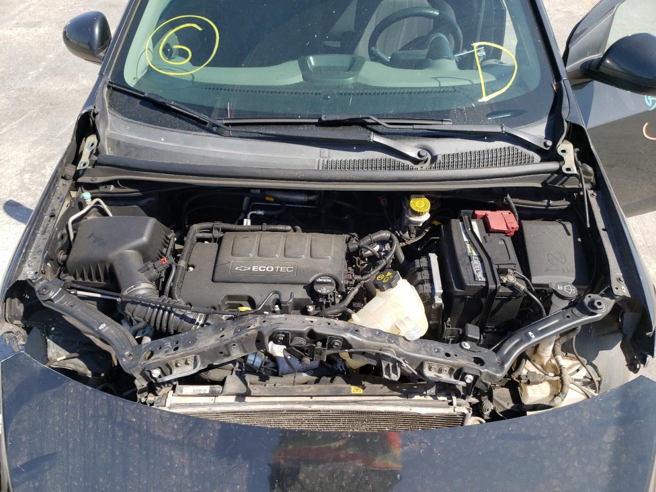Photo 7 from auction – 2015 CHEVROLET SONIC LT with VIN 1G1JC6SB8F4154849