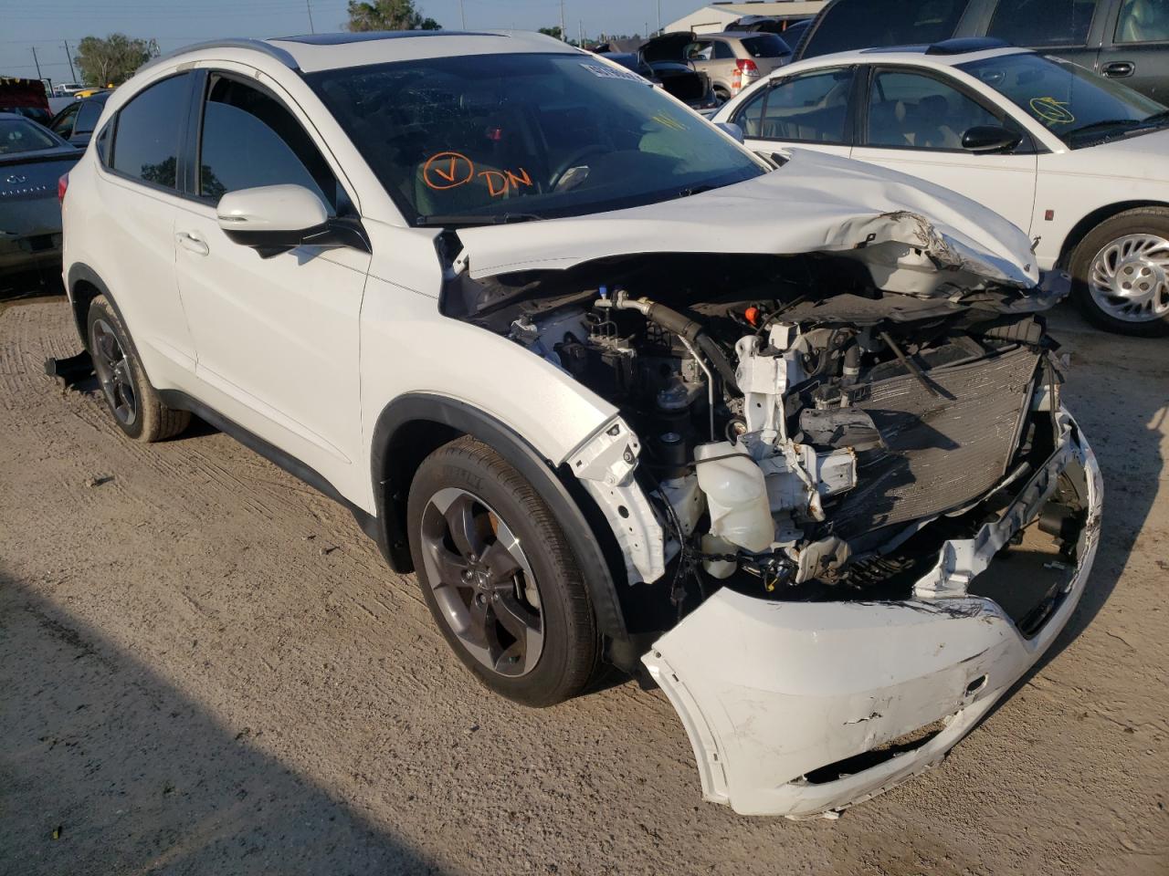 HONDA HR-V EXL 2018 с VIN 3CZRU5H78JM708564 - Фото с аукциона
