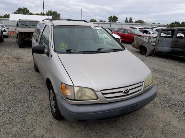 TOYOTA SIENNA CE 2002 with VIN 4T3ZF19C32U502430 - Photo from auction
