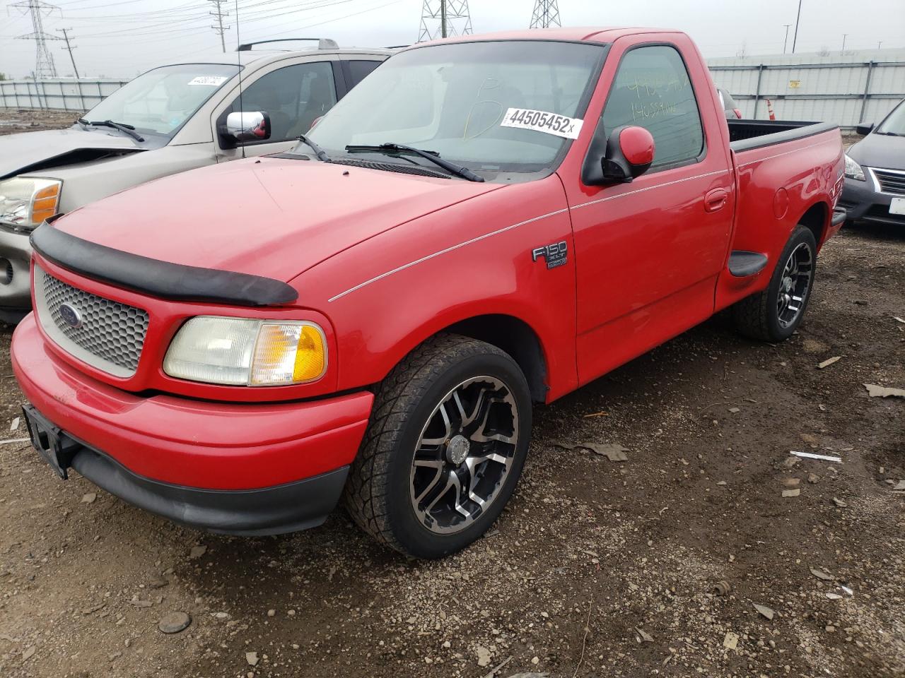 Photo 2 from auction – 2002 FORD F150 with VIN 1FTRF07W92KC80380