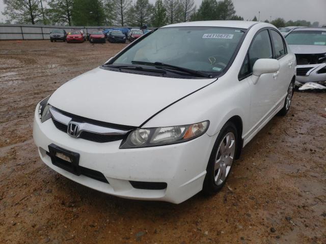 Photo 2 from auction – 2010 HONDA CIVIC LX with VIN 19XFA1F5XAE014383