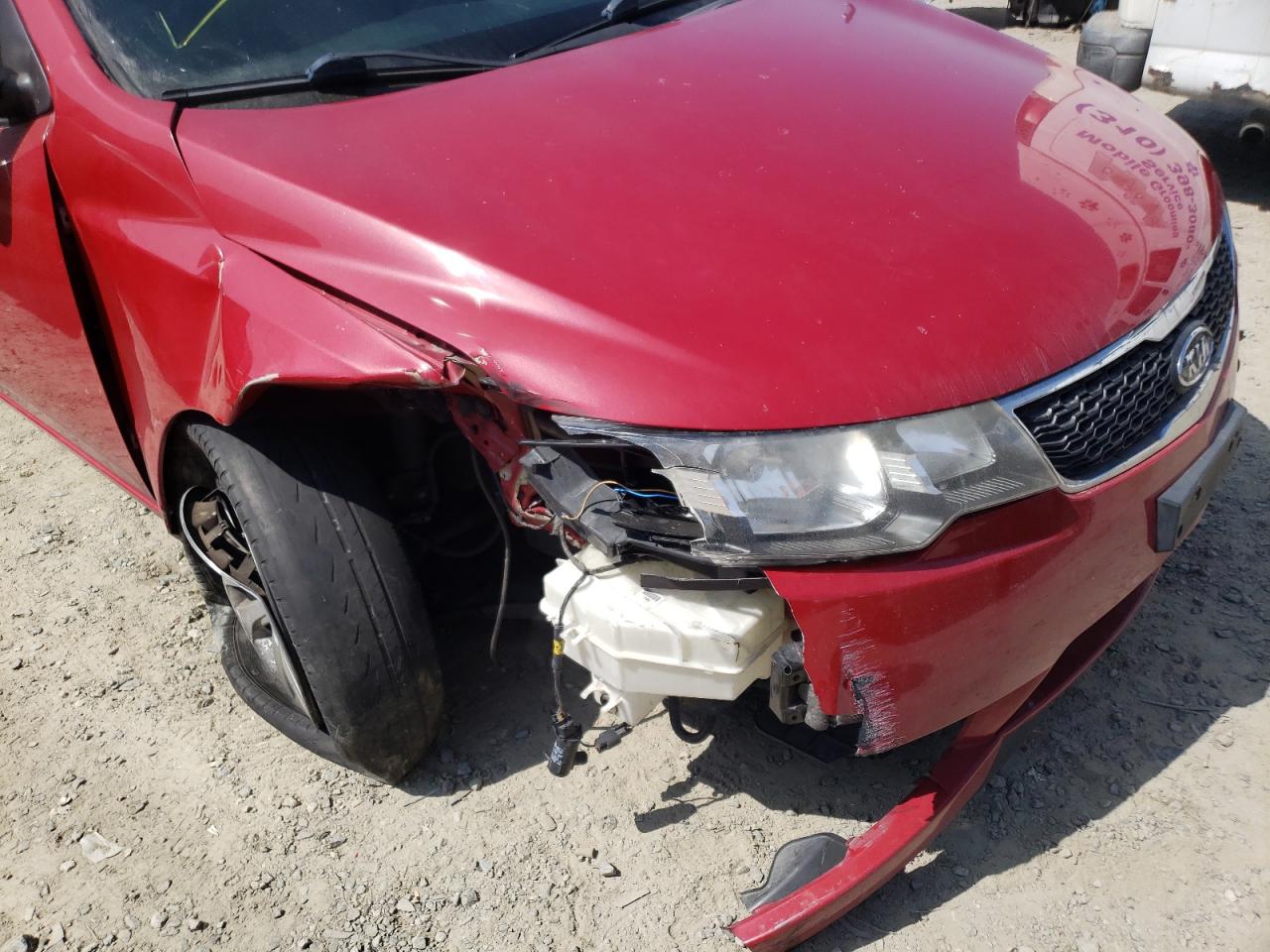 Photo 9 from auction – 2013 KIA FORTE EX with VIN KNAFU4A27D5740270
