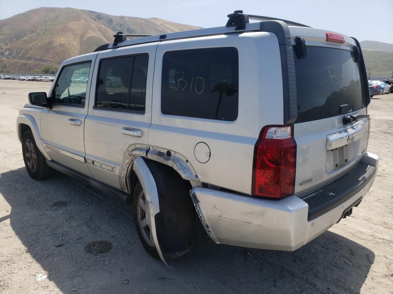Photo 3 from auction – 2007 JEEP COMMANDER with VIN 1J8HH58217C574218