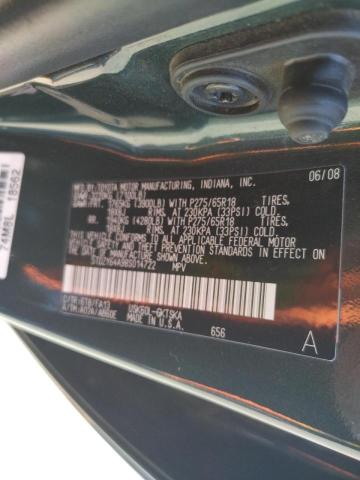 Photo 10 from auction – 2008 TOYOTA SEQUOIA SR with VIN 5TDZY64A98S014722