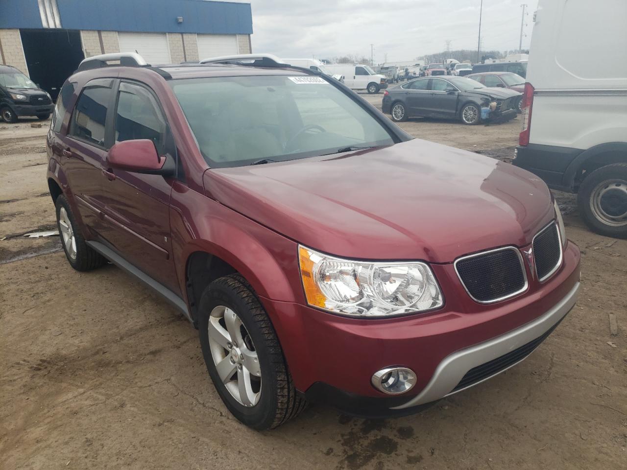 PONTIAC TORRENT 2007 with VIN 2CKDL63F476068596 - Photo from auction