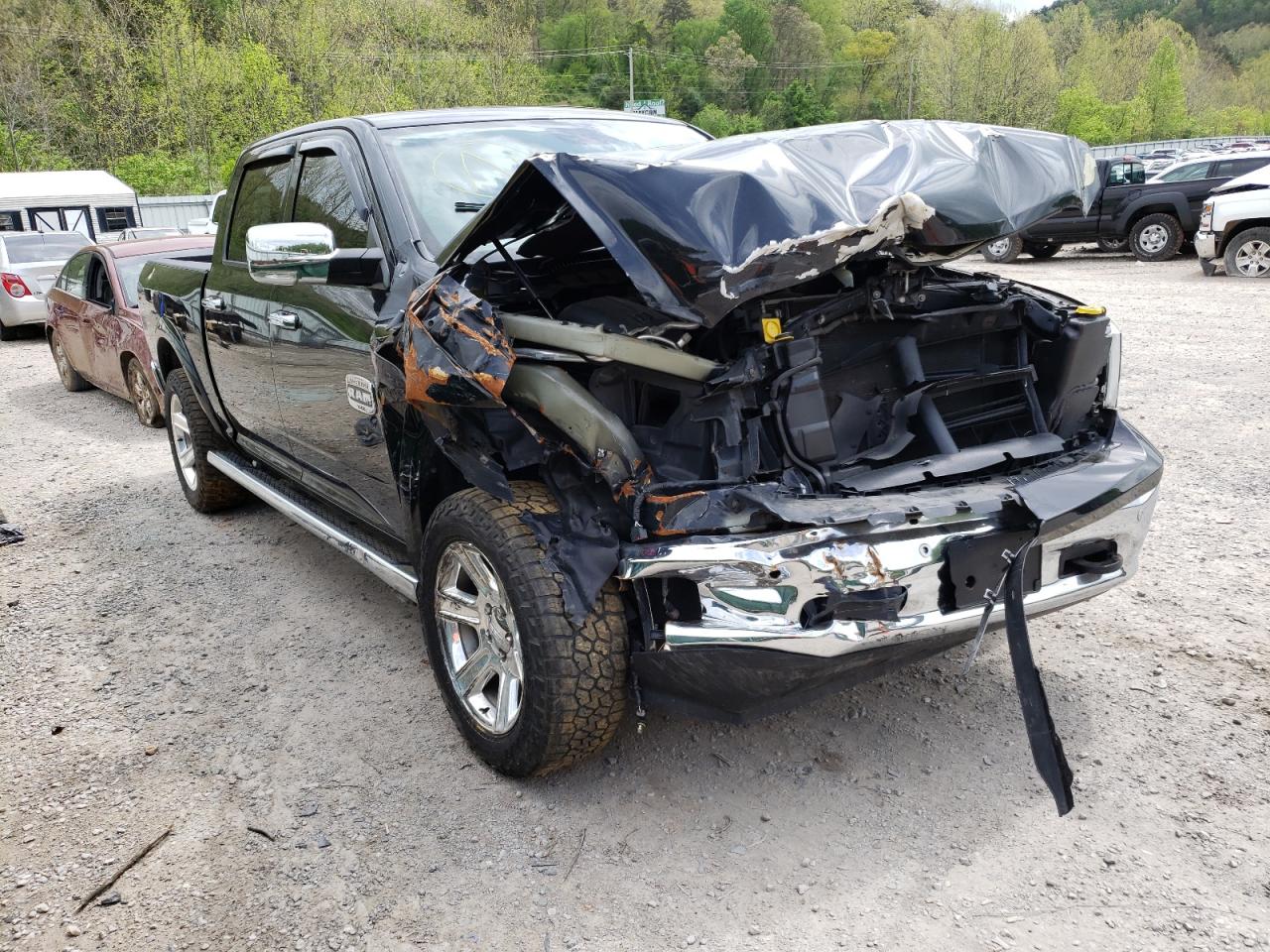 RAM 1500 LONGH 2016 with VIN 1C6RR7PT9GS150068 - Photo from auction