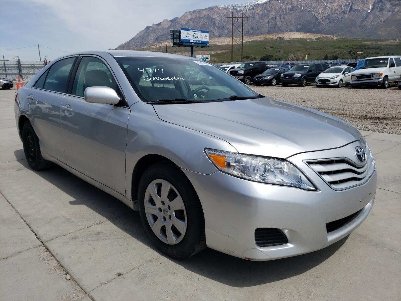 TOYOTA CAMRY BASE 2010 with VIN 4T4BF3EK4AR016023 - Photo from auction